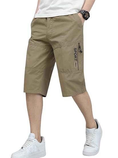 TAGDO® Men's Solid Cotton Shorts | Shorts Pant for Men | Shorts for Men